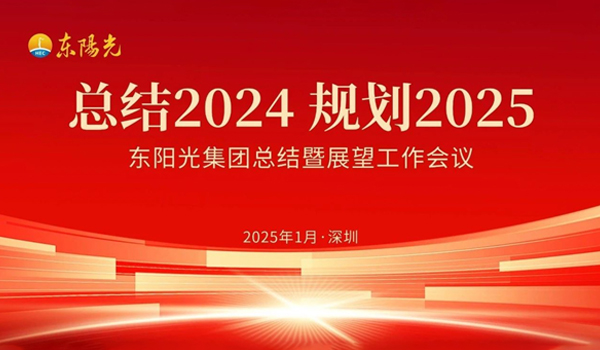 東陽光集團董事會2025年第一次會議暨“總結(jié)2024 規(guī)劃2025”工作會議在廣東深圳成功召開